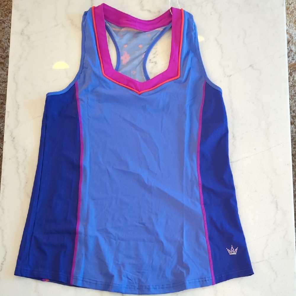 NWT Crowned Athletics Powerful Hermana Flow Tank Top
